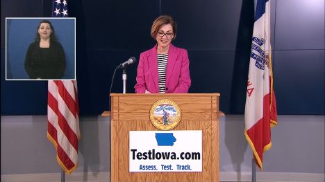 Iowa Gov. Kim Reynolds Press Conference | May 13, 2020, 11:00 a.m.