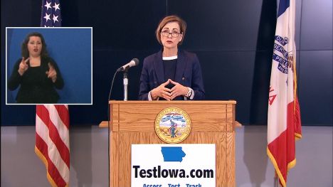 Iowa Gov. Kim Reynolds Press Conference | May 15, 2020, 11:00 a.m.