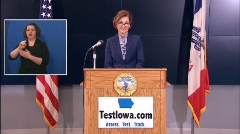 Iowa Gov. Kim Reynolds Press Conference | May 18, 2020, 11:00 a.m.