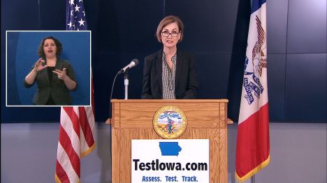 Iowa Gov. Kim Reynolds Press Conference | May 27, 2020, 11:00 a.m.