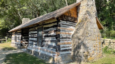 Double log cabin