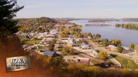 Bellevue Iowa by Air