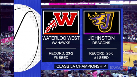 Class 5A - Johnston Dragons vs. Waterloo West Wahawks