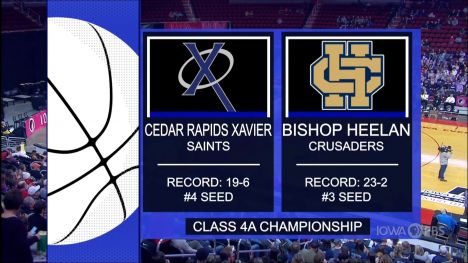 Class 4A - Cedar Rapids Xavier Saints vs. Bishop Heelan Crusaders