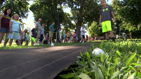 Egg Rolling Contest