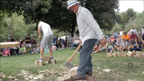 Wood Sawing Contest