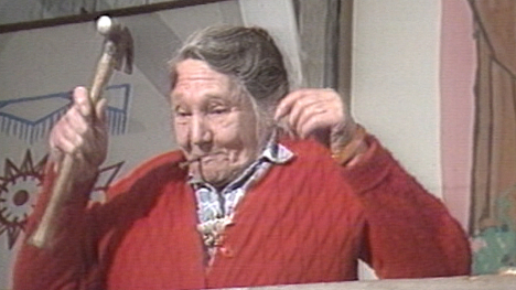 1987 Ladies Nail Driving
