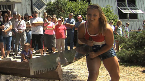 Woodchopping Contest