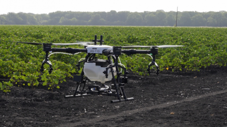 crop spraying drone