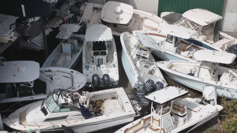 wrecked boats