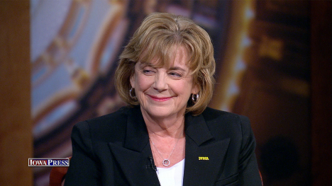 University of Iowa President Barbara Wilson