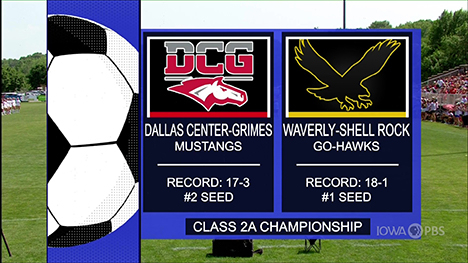 Class 2A - Waverly-Shell Rock Go-Hawks vs. Dallas Center-Grimes Mustangs