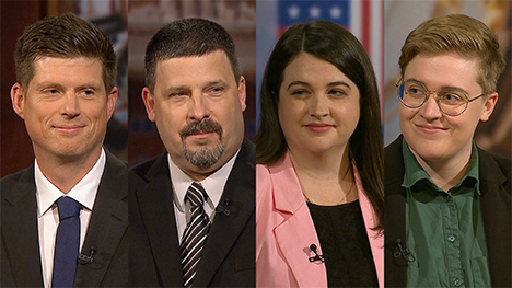 Political reporters Clay Masters, Erin Murphy, Brianne Pfannenstiel and Katie Akin.