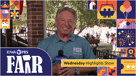 Bill Riley at the 2023 Iowa State Fair.