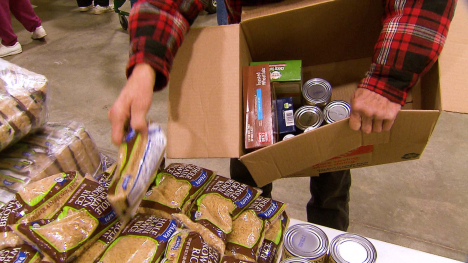 AI could be used to help with distribution for food banks