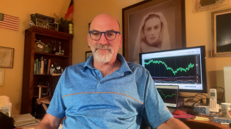 James Roemer in his office