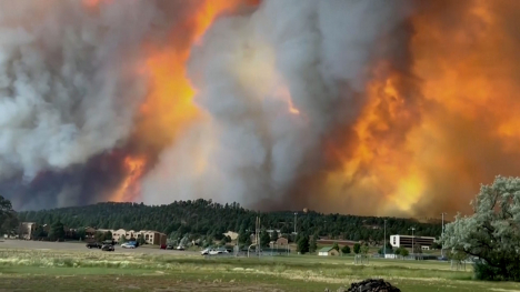 New Mexico wildfire