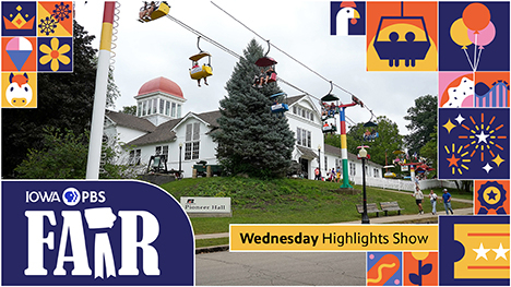 Fair 2024: Wednesday Highlights Show - Pioneer Hall and Sky Glider.