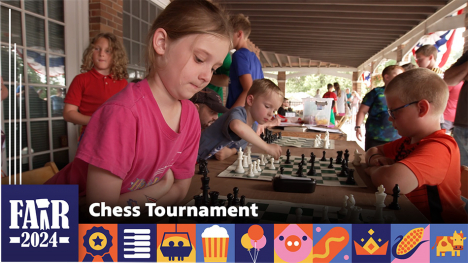 Chess Tournament - group of kids playing chess