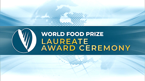 World Food Prize Laureate Award Ceremony