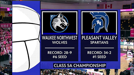 Class 5A - Pleasant Valley Spartans vs. Waukee Northwest Warriors