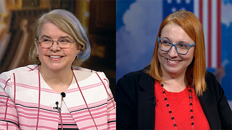 Karen Kedrowski and Kelly Winfrey