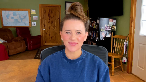 Amanda Nigg in her office