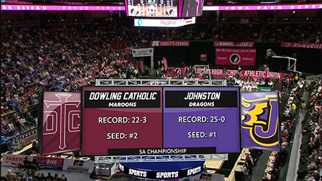 Class 5A - Johnston Dragons vs. Dowling Catholic Maroons