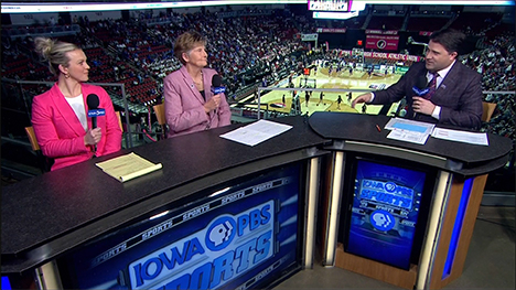  The Iowa PBS Sports desk.