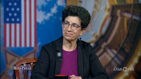 Iowa Senate Minority Leader Janice Weiner
