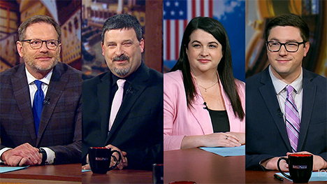 Political reporters: Dave Price, Erin Murphy, Brianne Pfannenstiel and Stephen Gruber-Miller.