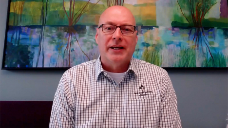 Tim Koch in Omaha office