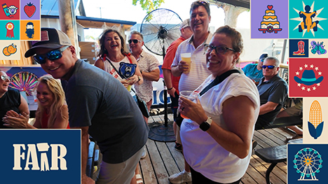 East Siders celebrate East Side Night at the Iowa State Fair. 