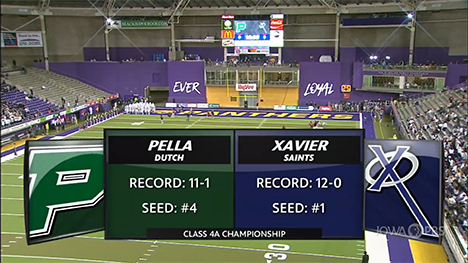 Class 4A — Pella Dutch vs. Xavier Saints