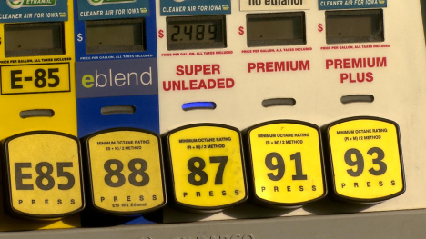 multiplex gas pump buttons