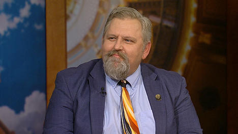 Iowa Senate Majority Leader Sen. Mike Klimesh (R - Spillville)