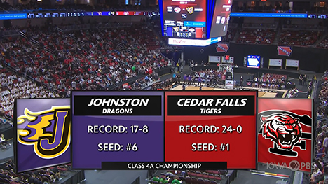 Class 4A — Johnston Dragons vs. Cedar Falls Tigers
