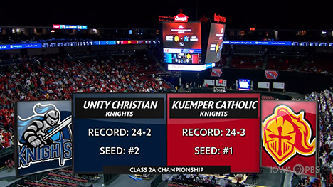 Class 2A — Unity Christian Knights vs. Kuemper Catholic Knights