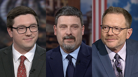 Stephen Gruber-Miller, Erin Murphy and Dave Price.