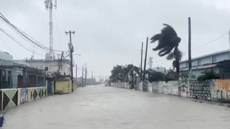 Hurricane flooding