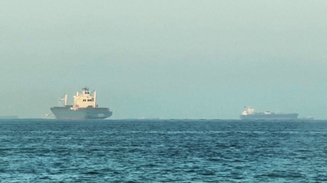 Ships in Persian Gulf