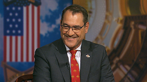 Iowa State University President David Cook