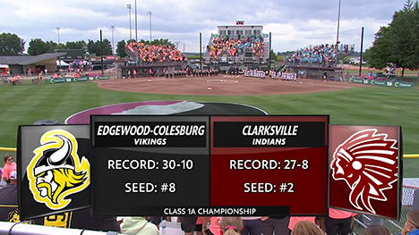 Class 1A — Clarksville vs. Edgewood-Colesburg