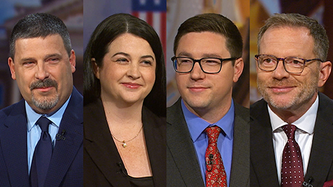 Erin Murphy, Brianne Pfannenstiel, Stephen Gruber-Miller and Dave Price.
