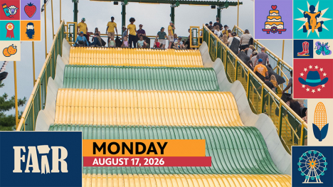 Fair 2026 – Monday, August 17: image of a tall slide